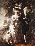 GAINSBOROUGH, Thomas Mr and Mrs William Hallett (The Morning Walk) painting